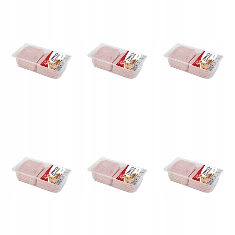 Konzervovaná šunka plátky 1 kg Bell X6