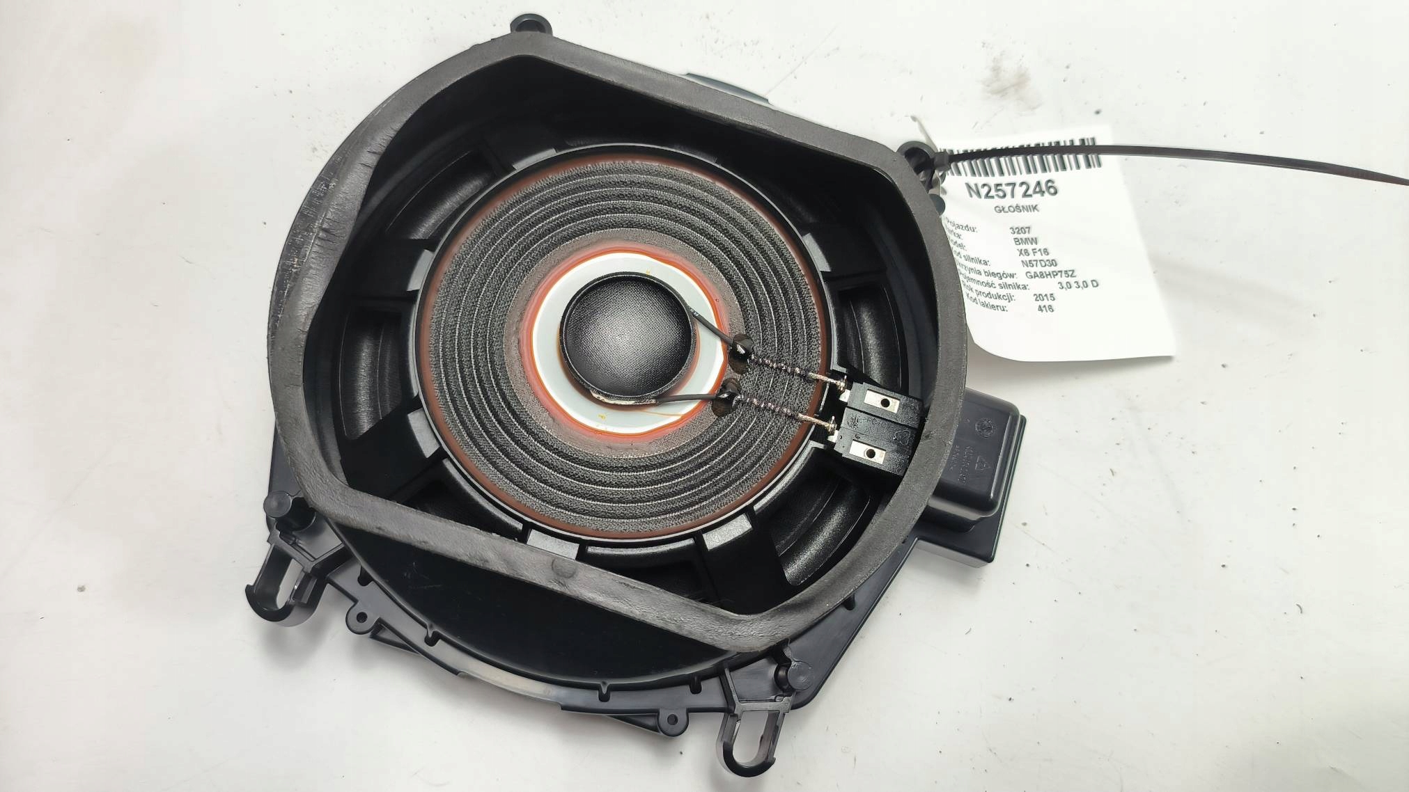 speaker NISKOTONOWY 9247484 BMW X6 F16