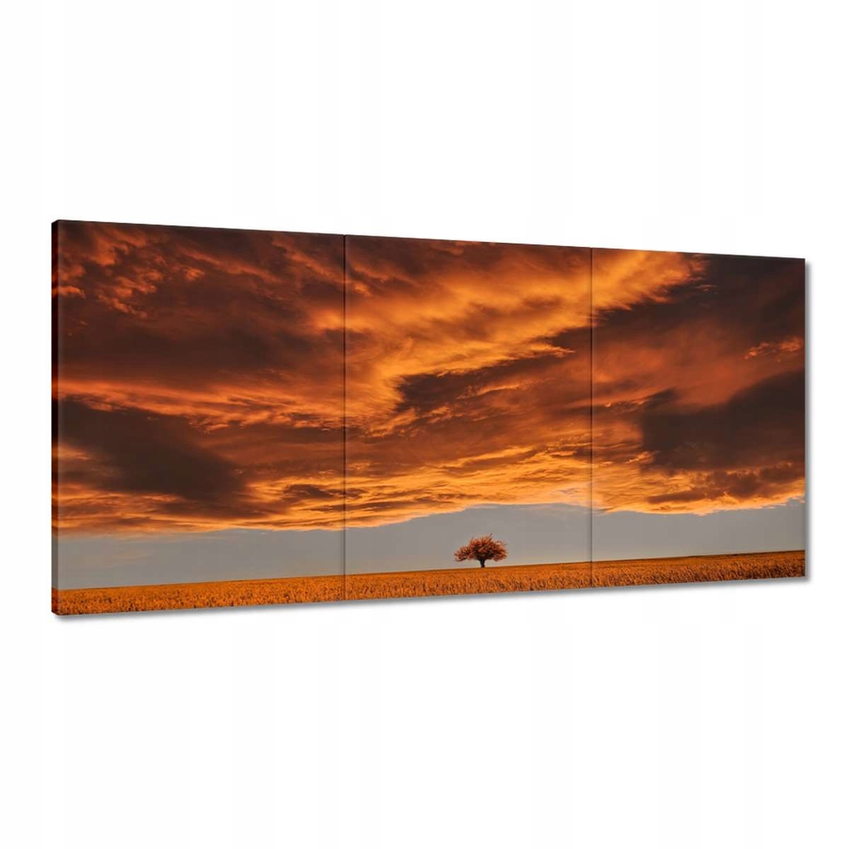 Obrazy 180x90 Oranžová obloha