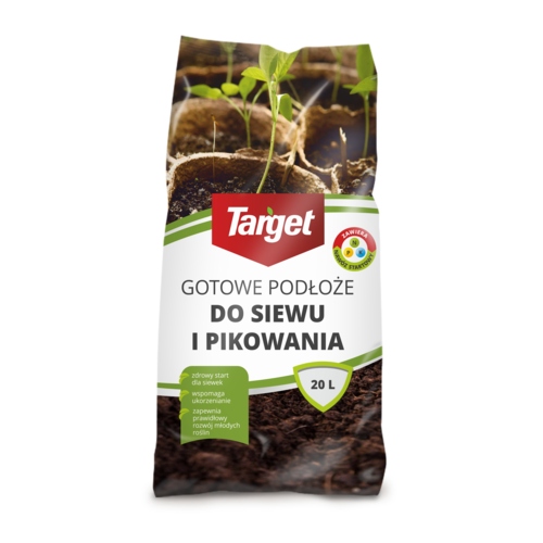 Ziemia do siewu i pikowania Target gotowe podłoże 20 litrów do wysiewu