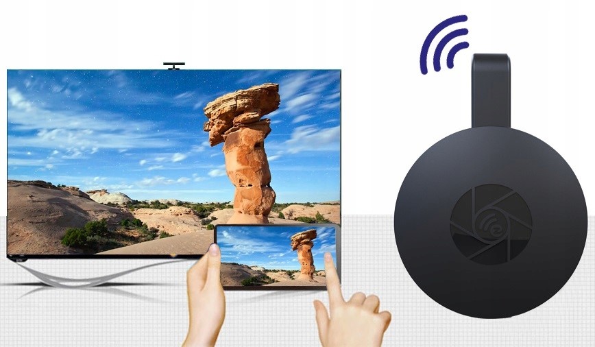 ADAPTER G2 HDMI WIFI CHROMECAST STREAM HD WECAST BEZPRZEWODOWY MIRROSCREEN Informacje o bezpieczeństwie CE