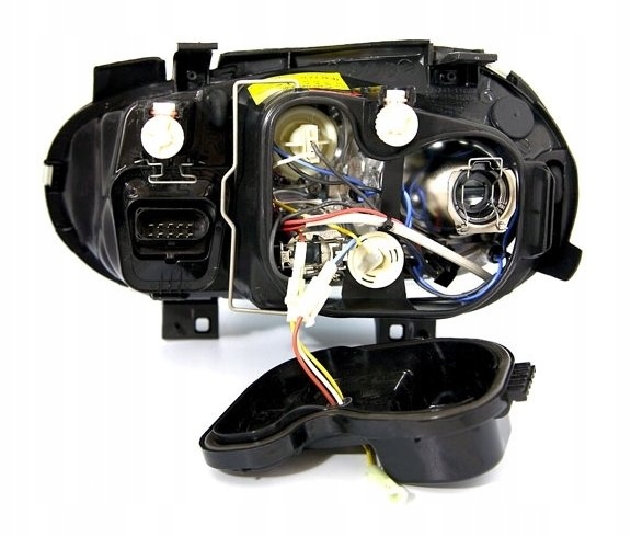 Lampy Reflektory VW GOLF IV 4 RINGI + HALOGENY Producent części Depo