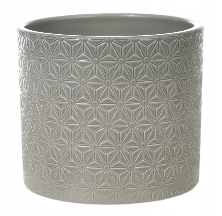 

Doniczka Osłonka Ceramiczna Walec Szałwiowa 15 CM