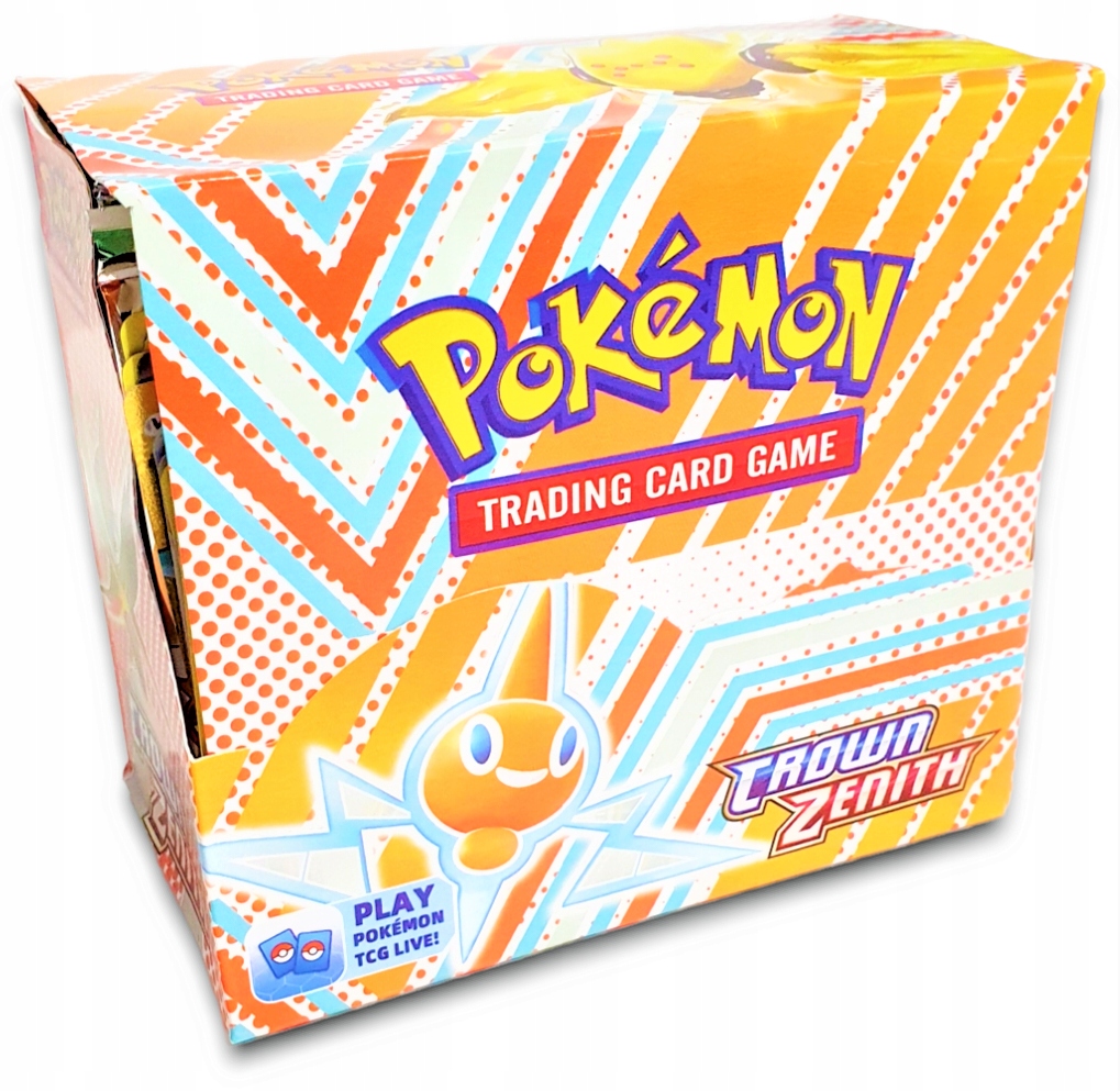 

karty pokemon zestaw Crown Zenith Box 360 kart