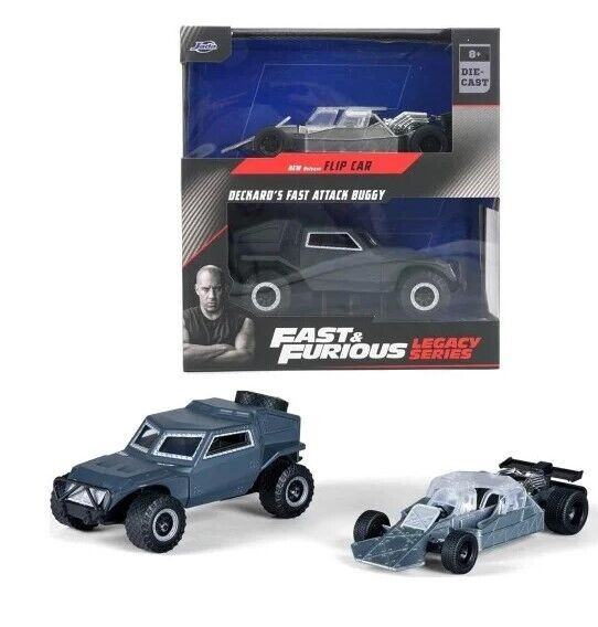 Fast & Furious Twin pack Flip Car & Deckard's dárek