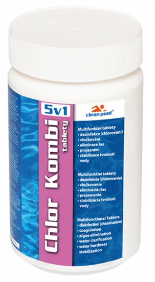 

Chemia Basenowa 3w1 Chlor Flokulant Algostop 1 Kg