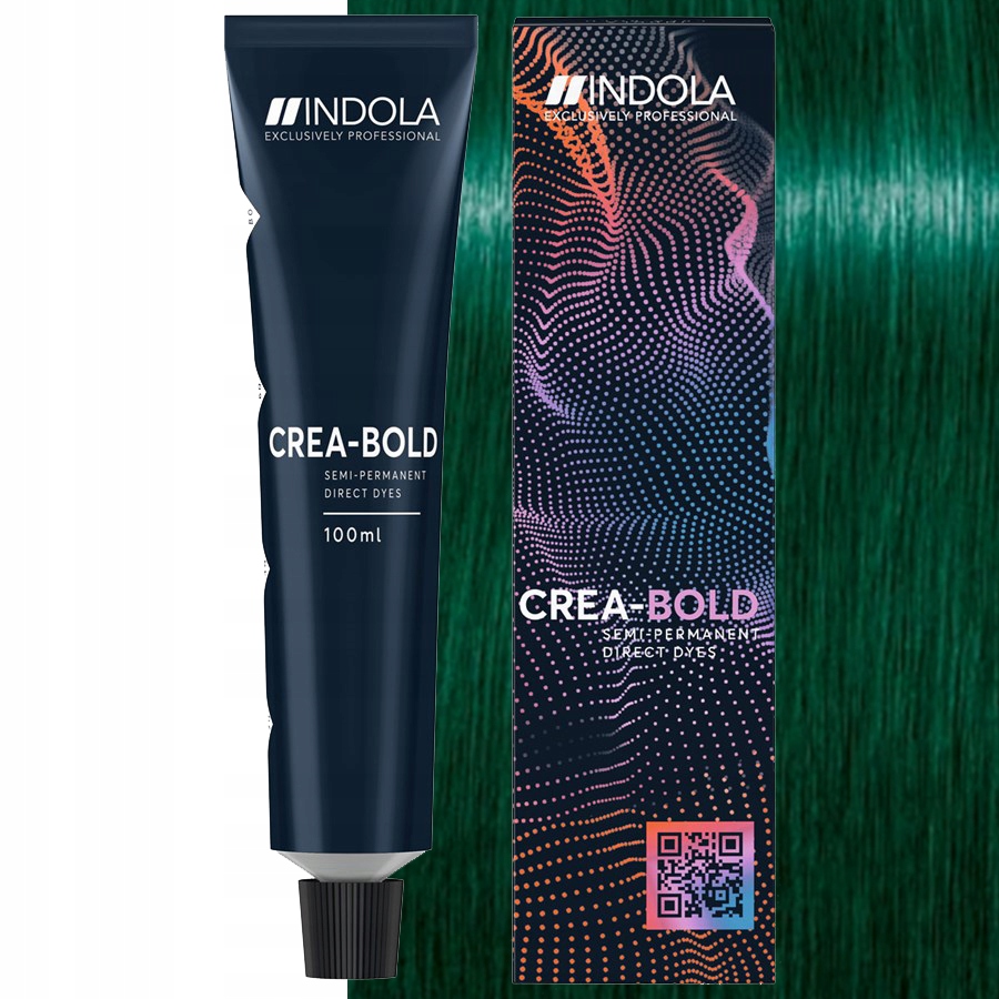 

Indola Creabold farba do włosów Zielono Morski