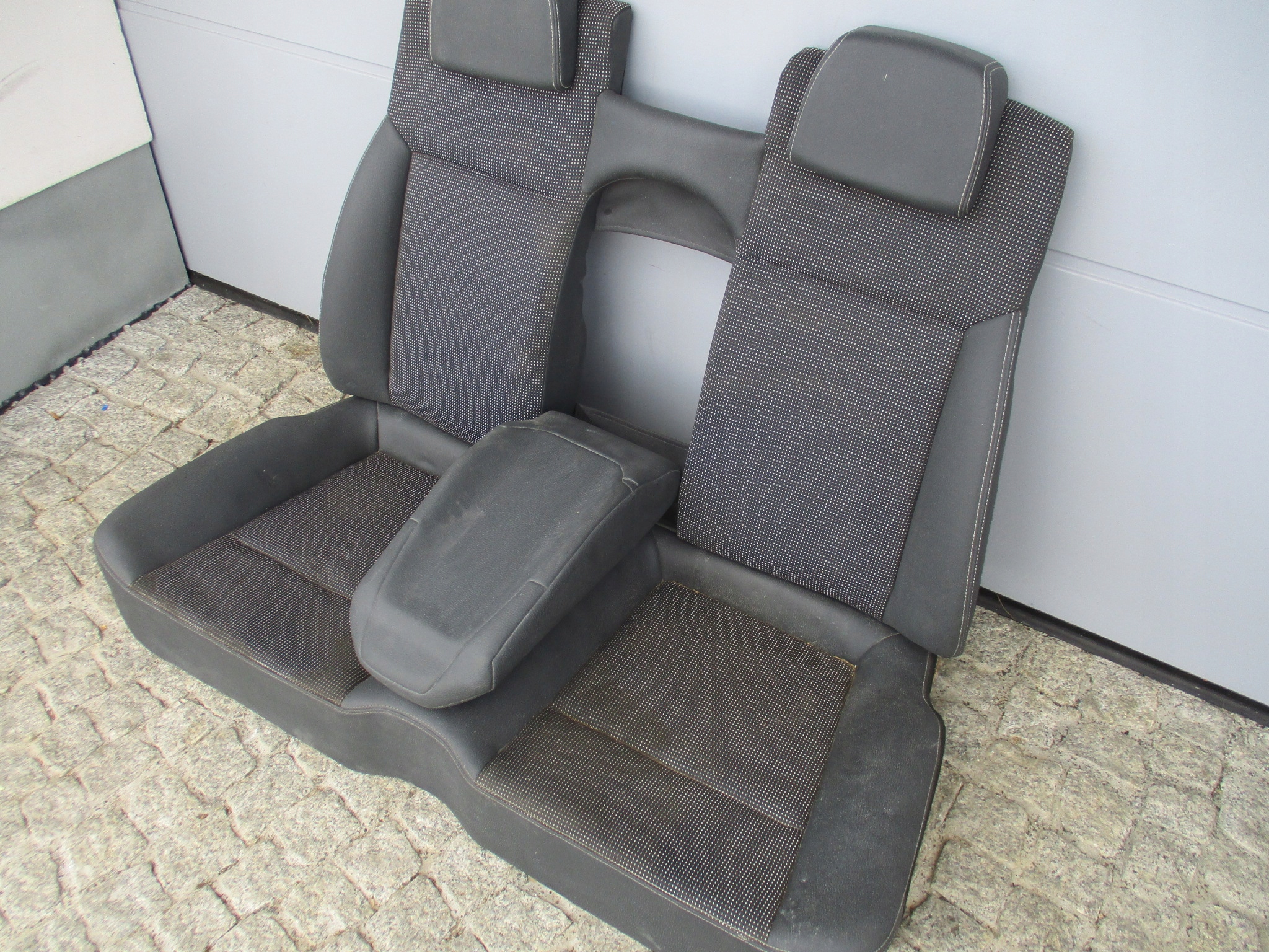 Astra H кабриолет диван задний кожзам