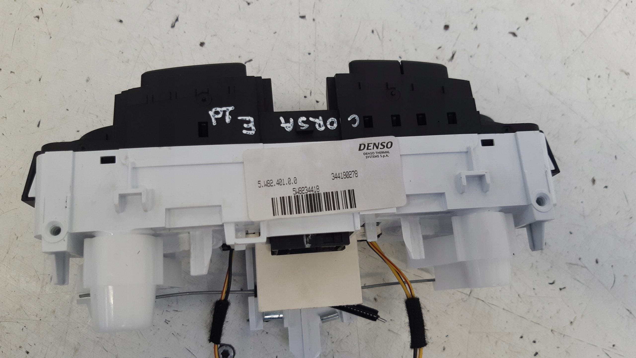 Panel klími 344180278 Opel Corsa E