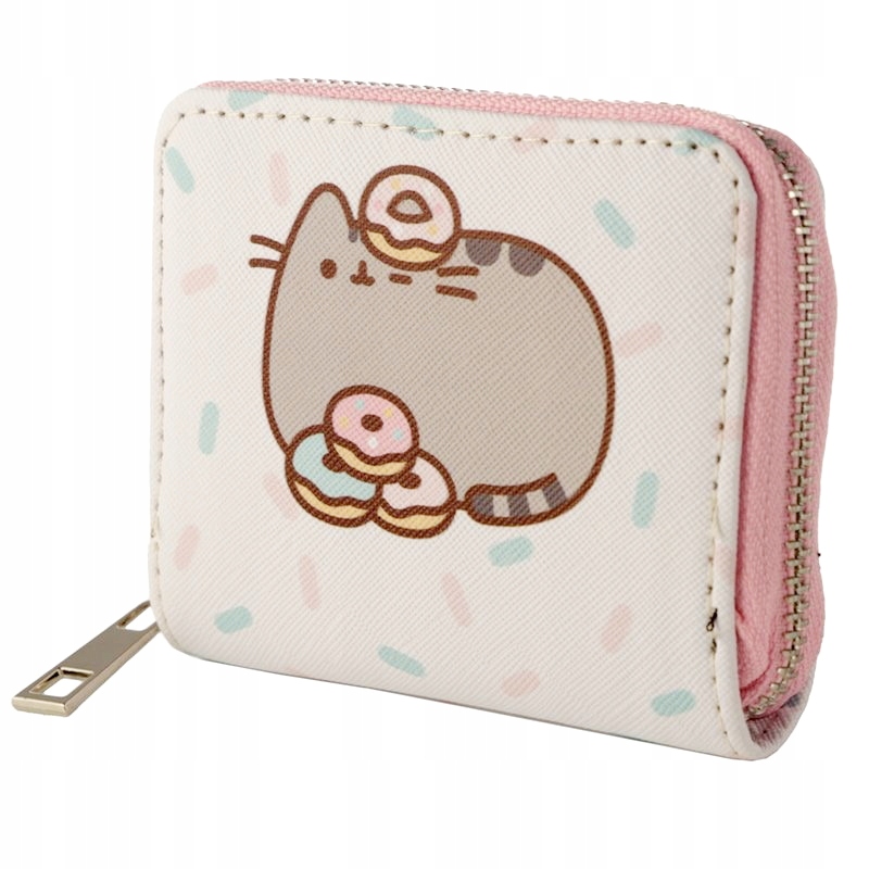 

Portfel zamykany na suwak Kot Pusheen Foodie biały