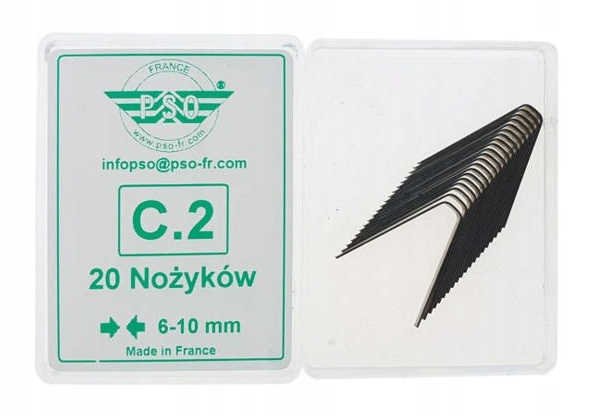 

Nożyki do Nacinarki Bieżnika Opon C2 Pso 6-10 mm