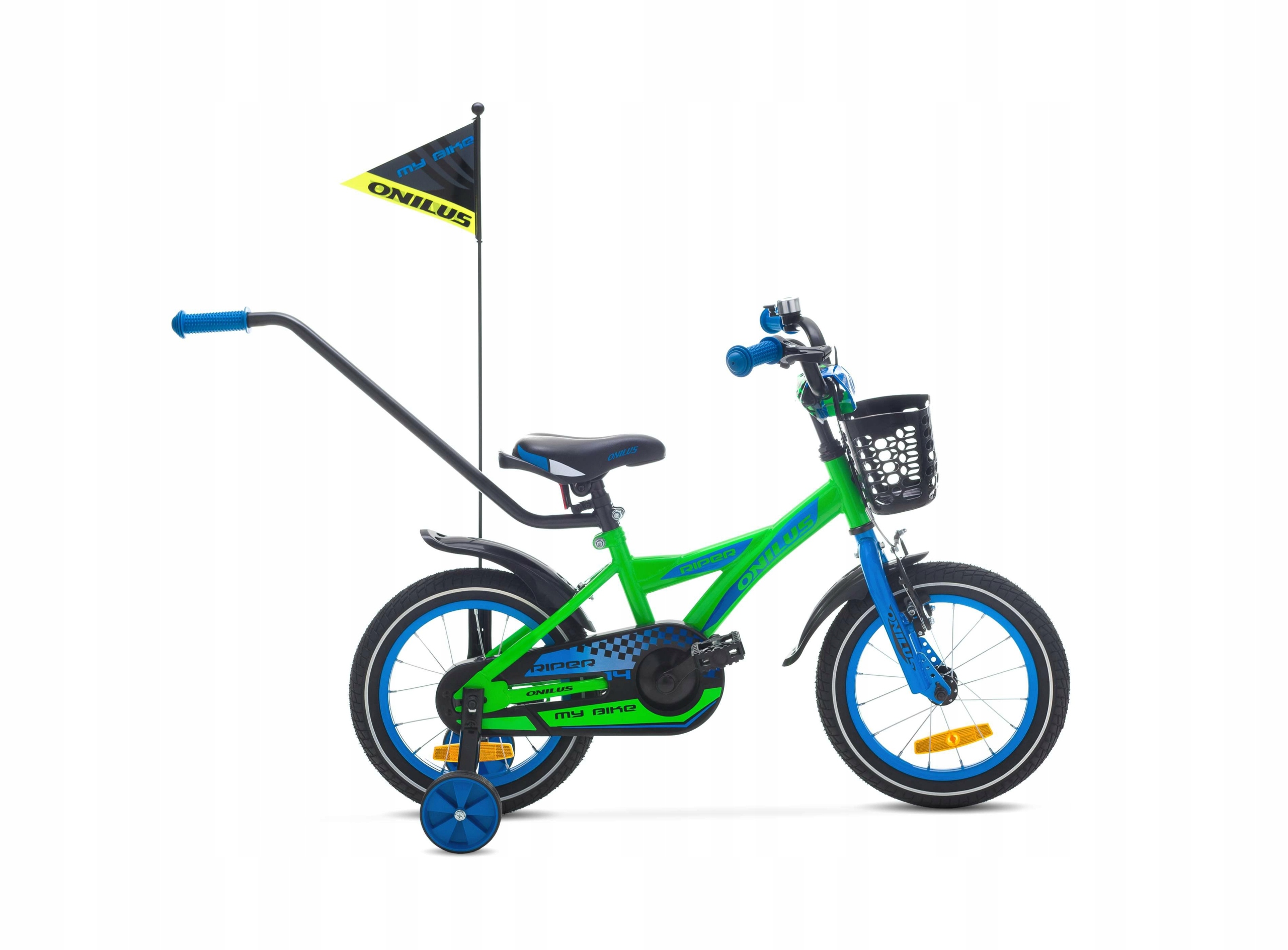 Rower Onilus 14" Riper Boy green blue zielono niebieski