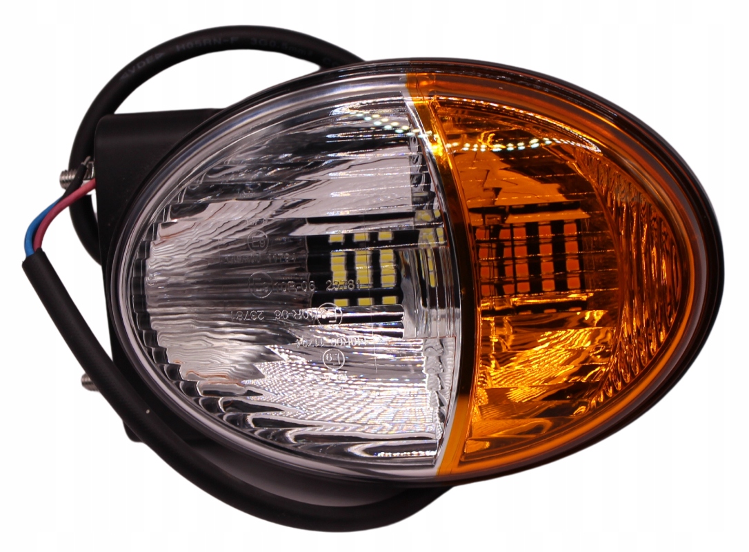 Přední světlo s oválnou směrovkou 48LED Osram 24W TT.16624