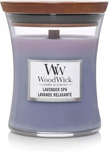 

WoodWick Świeca Lavender Spa 275g