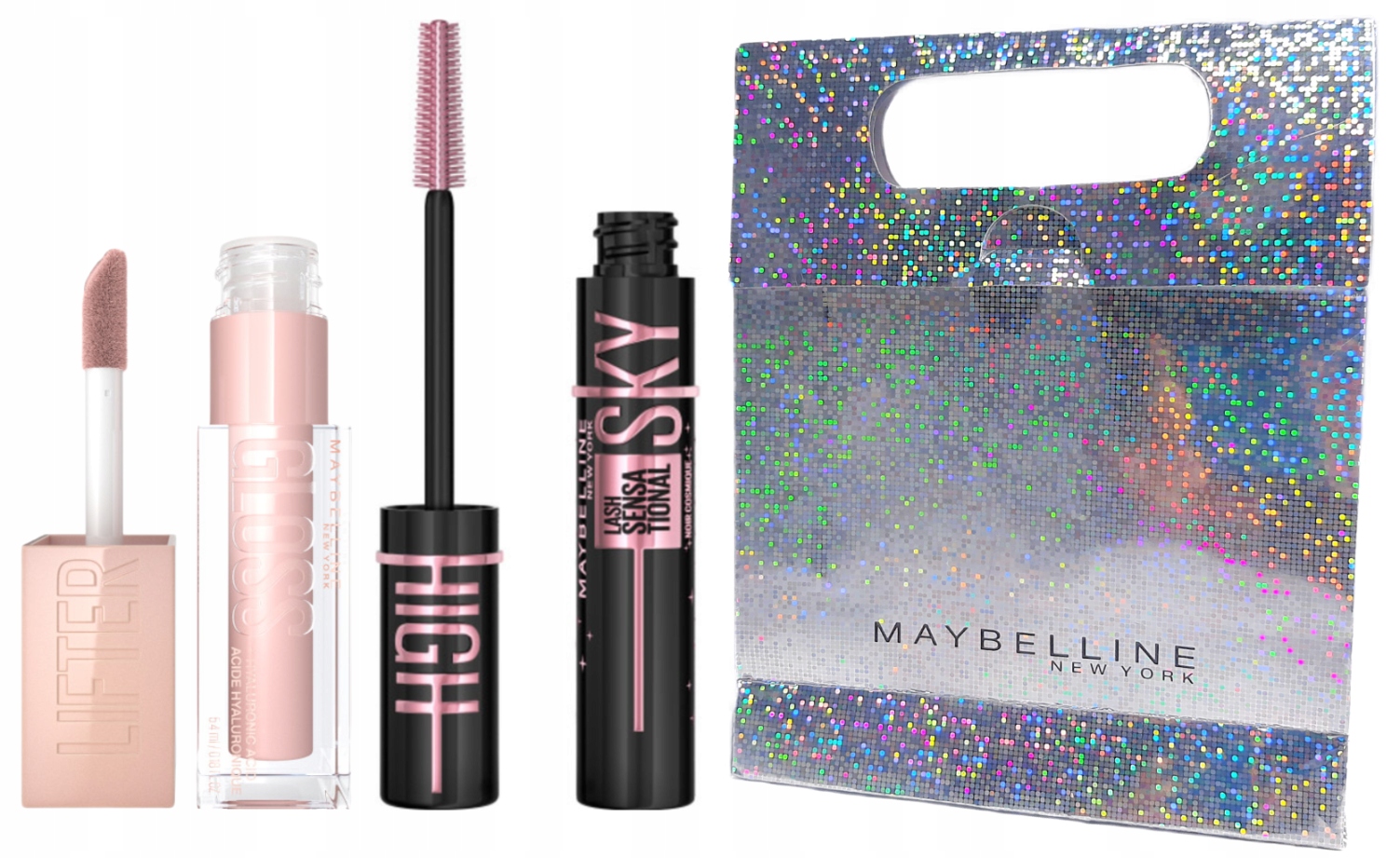 

Tusz do rzęs Pomadka do ust Maybelline Zestaw