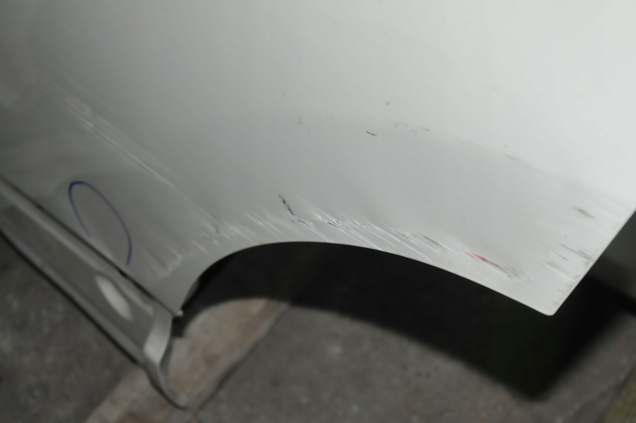 DRZWI LEWE TYŁ TYLNE NISSAN QASHQAI II Kolor biały