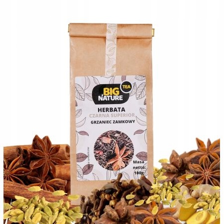 Herbata czarna SUPERIOR GRZANIEC ZAMKOWY 100g - BIG NATURE — 3