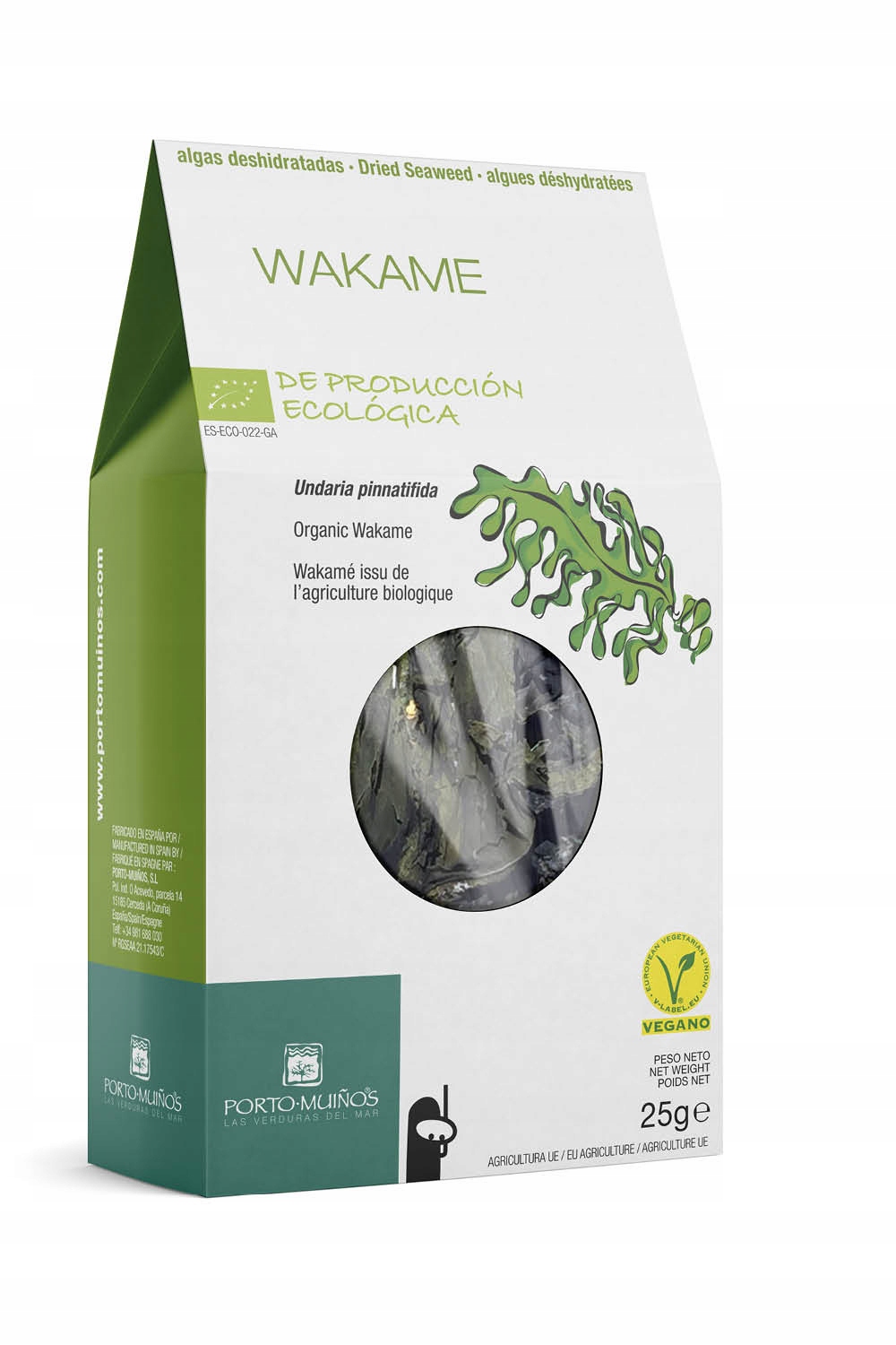 

Algi morskie suszone Bio Wakame 25g Porto-muinos
