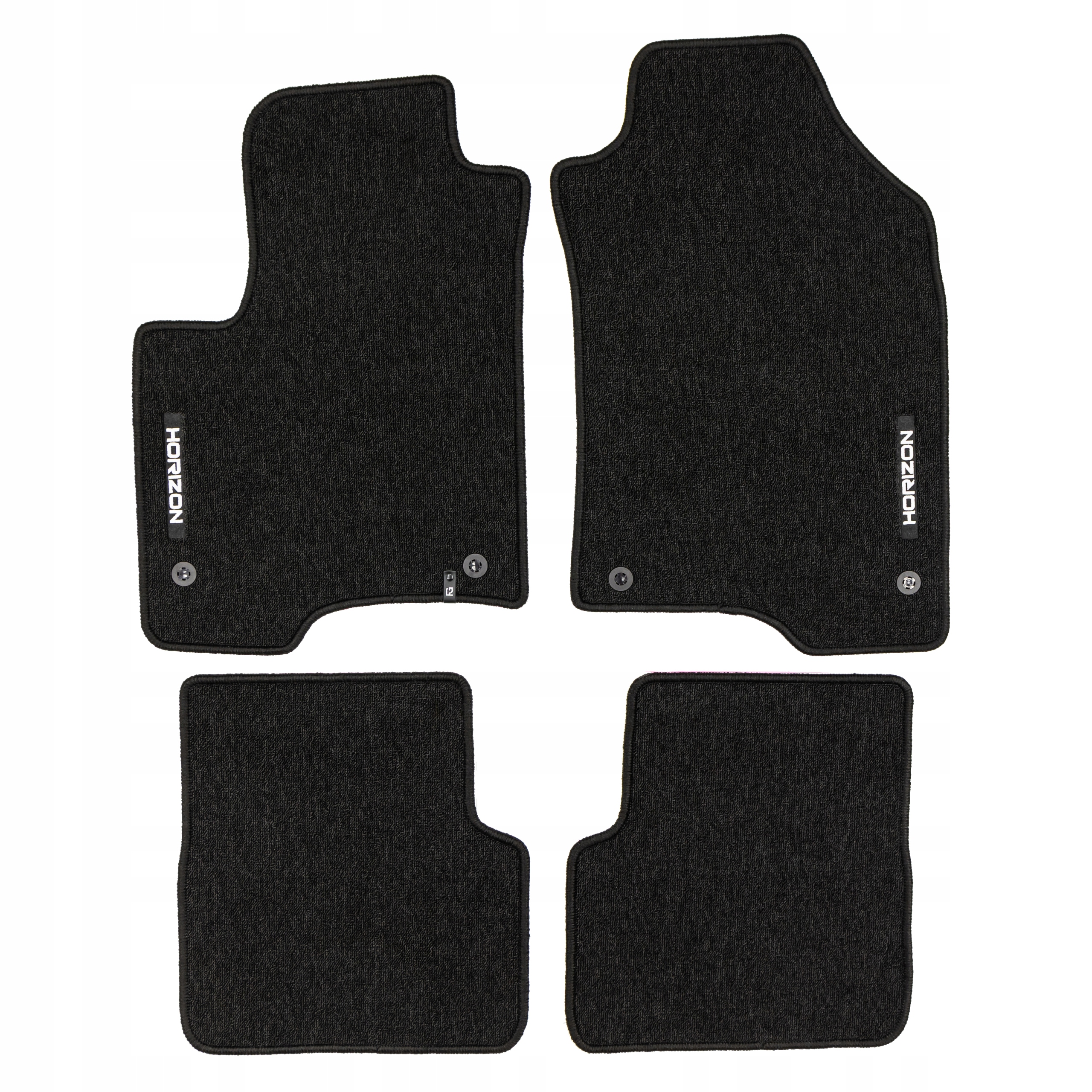 Frogum Velurové autokoberce Horizon pro Fiat Panda III od roku 2011