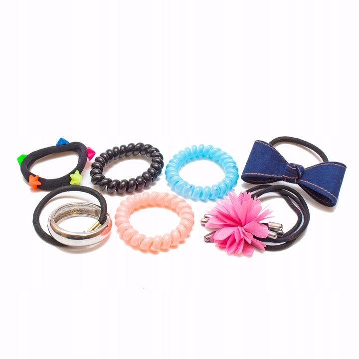 Duży Zestaw Do Włosów Opaski Spinki Gumki Klamry EAN (GTIN) 5907465654425