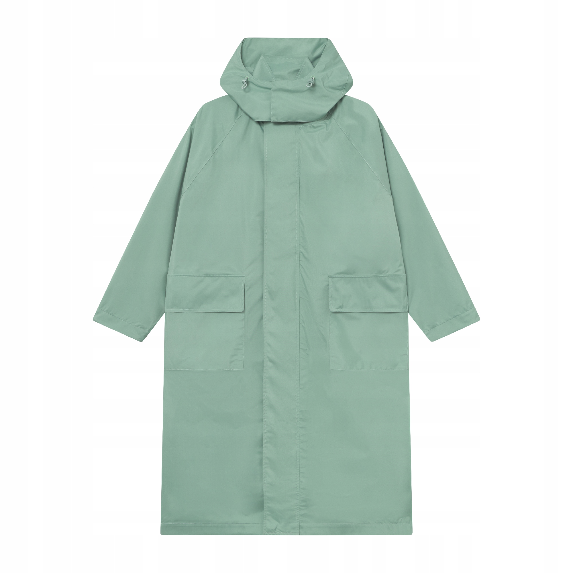 Pánská Nepromokavá Bunda Kubota Oversize Zelená Parka S Kapucí L/XL