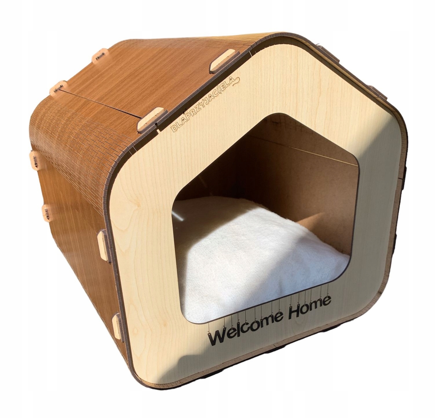 Levně Domeček pro Pupila z Mdf polštář DK01M