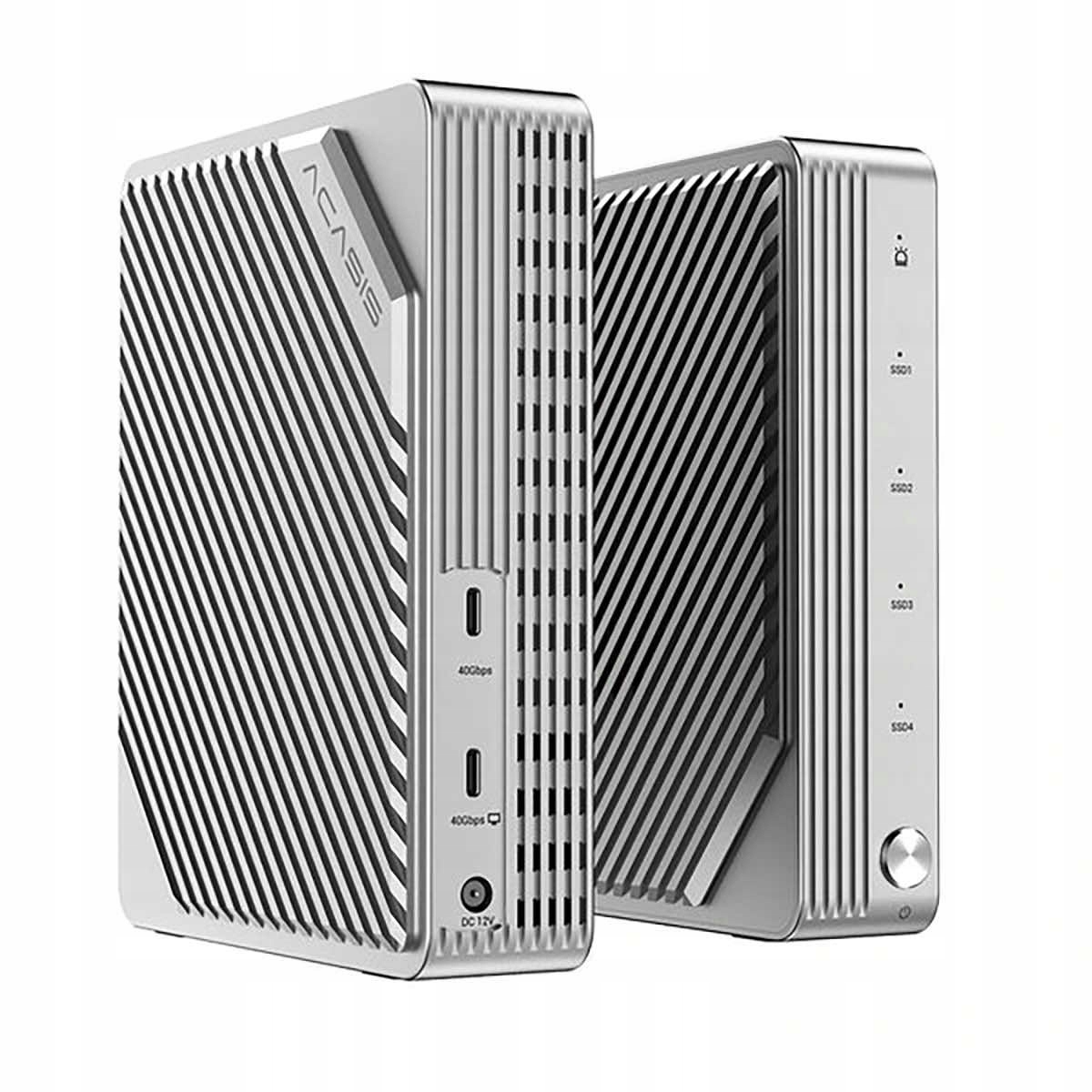 Obudowa Acasis Thunderbolt 40Gb/s USB4 4x NVMe Ssd M.2 Software Raid