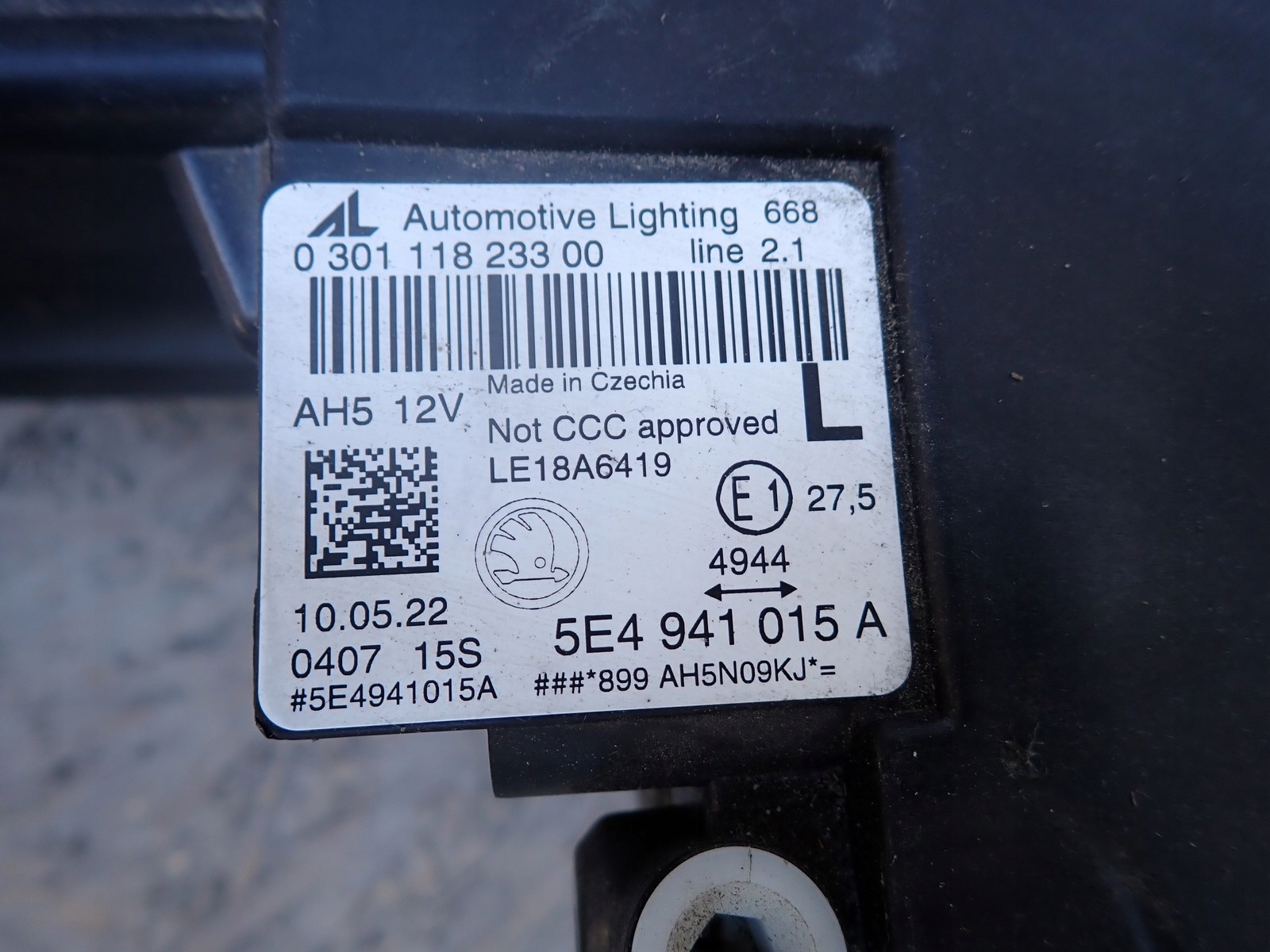 light left REFLEKTOR left FULL LED SKODA OCTAVIA 4 IV 5E3 NX3 NX5 2020