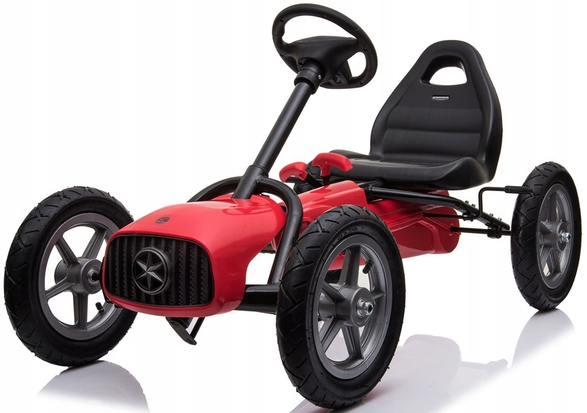 Wielki Gokart do 50kg Na Pedały Pompowane Koła Jeździk Hamulec Ręczny 1903