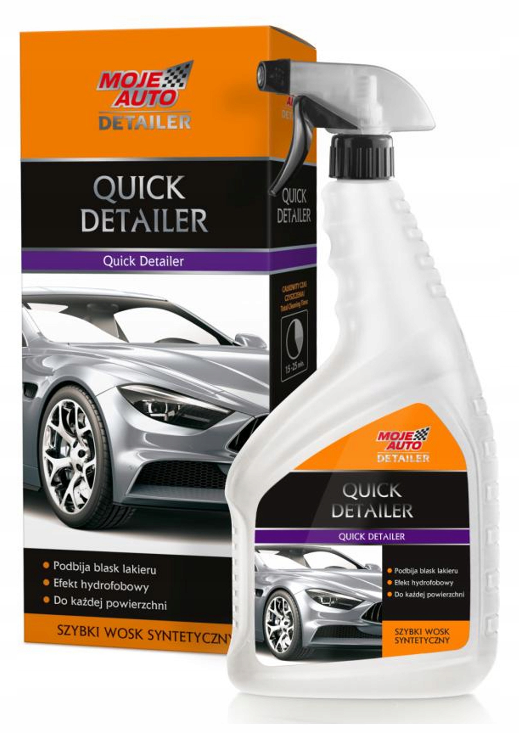 

Moje Auto Quick Detailer 750ml Nabłyszcza Lakier