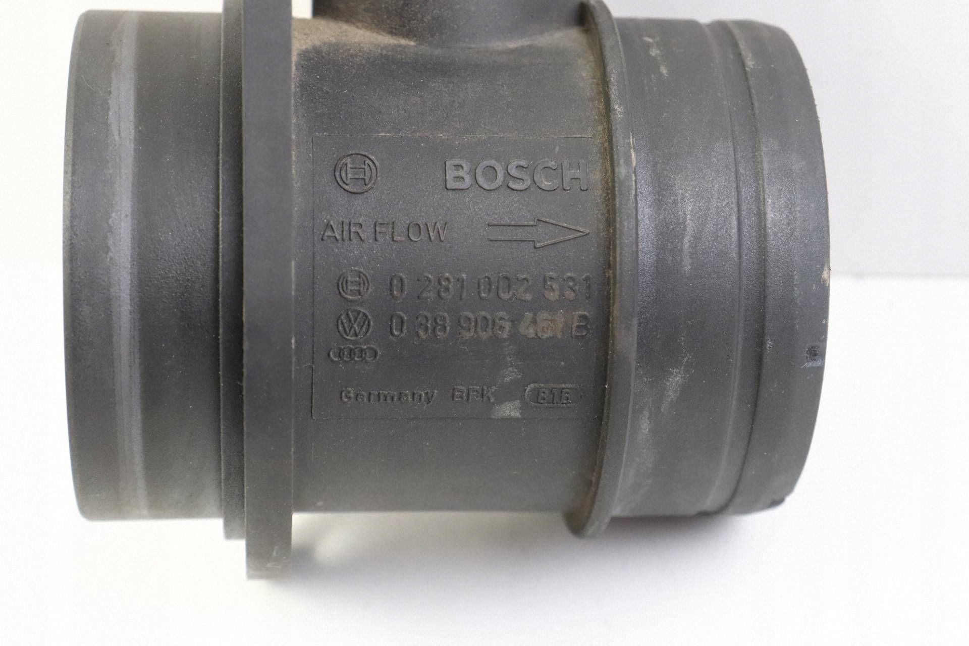 VW T5 GOLF V AUDI A3 8P flow meter 1.9 TDI 038906461B 0281002531