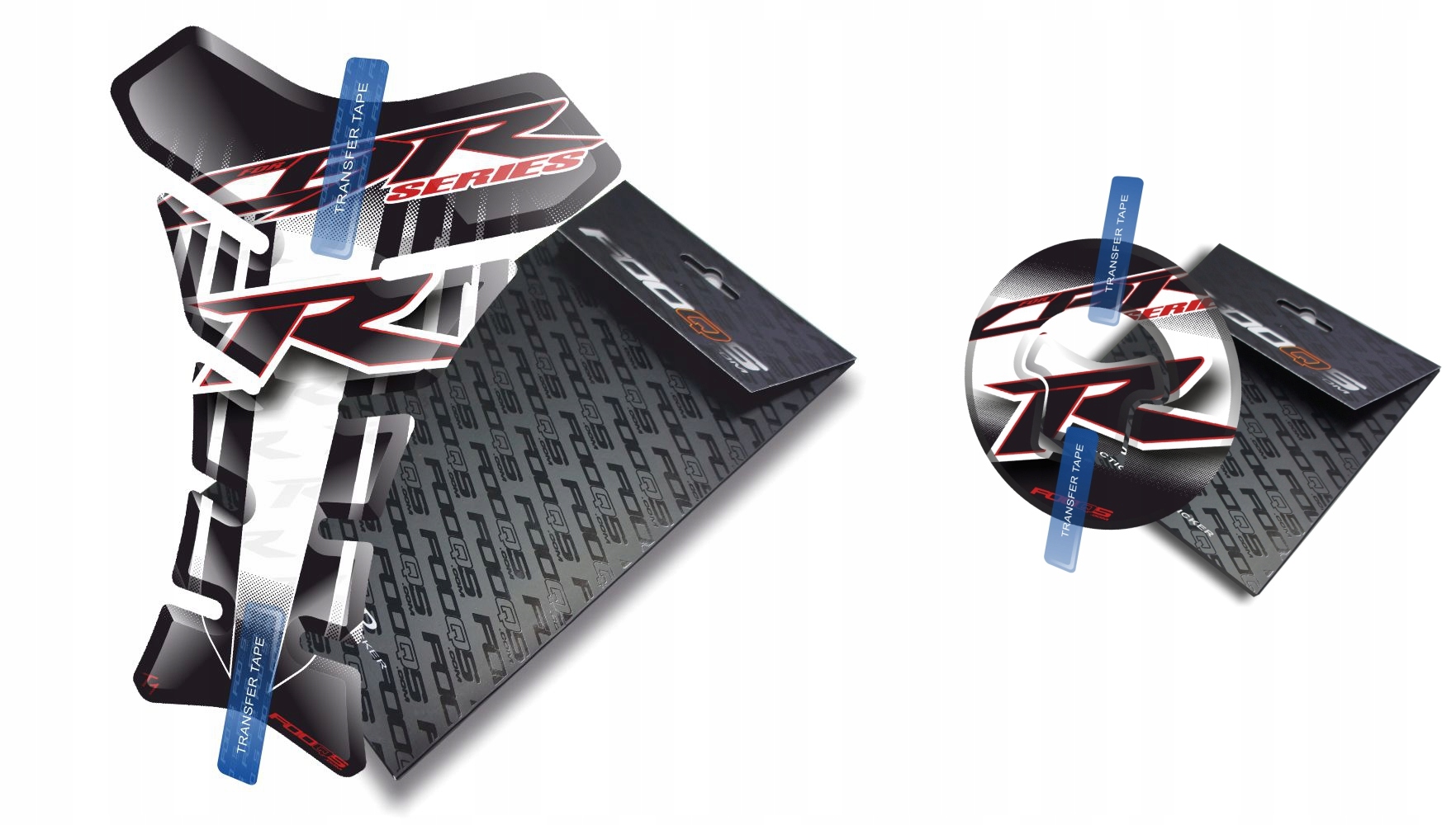 Tank-pad Cap-pad od společnosti Fooqs pro Honda Cbr 125 250 Bílý