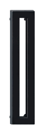 Dekoratívny Radiátor Philadelphia H700 L150 Čierny