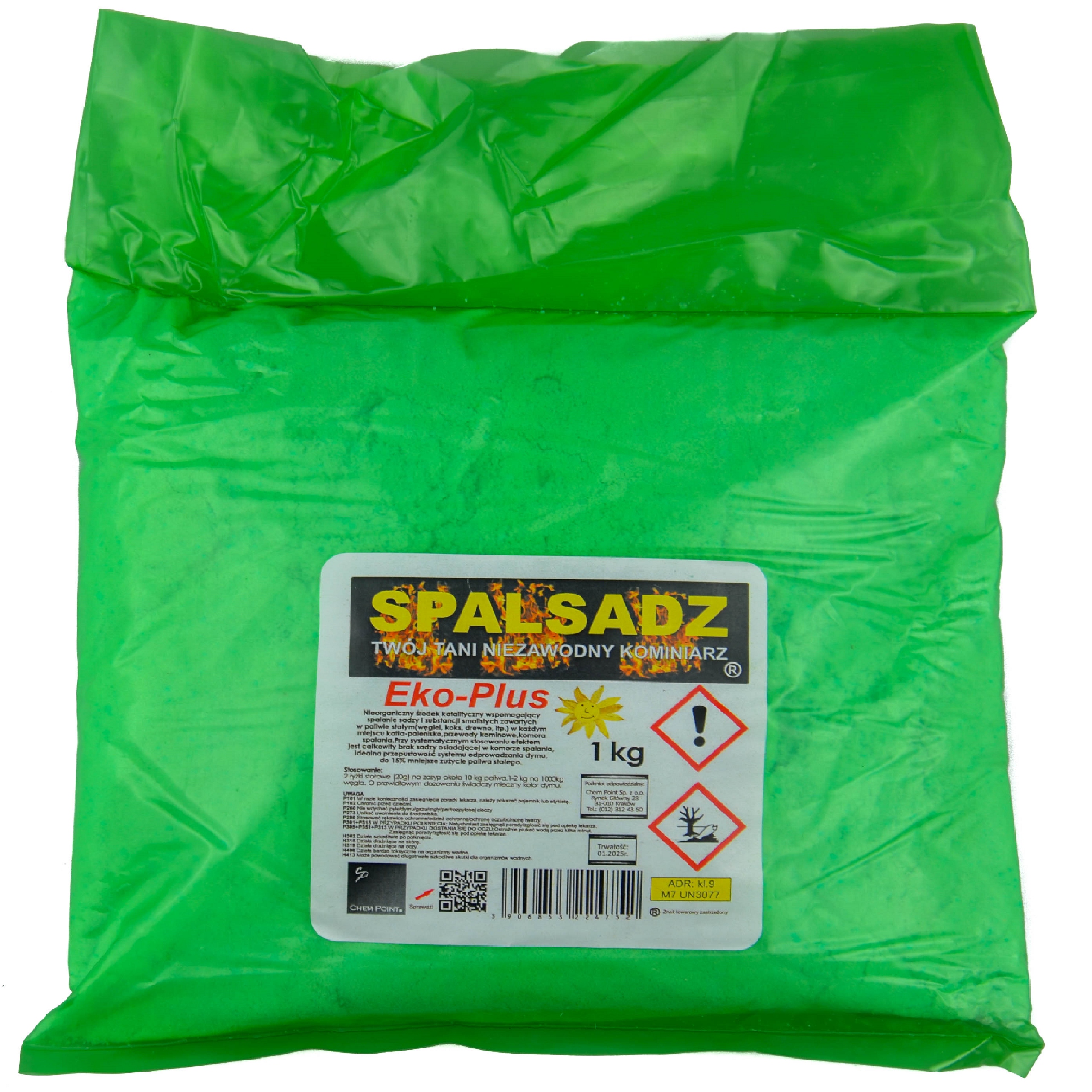 

Spalsadz dopalacz sadzy katalizator do pieca 1kg