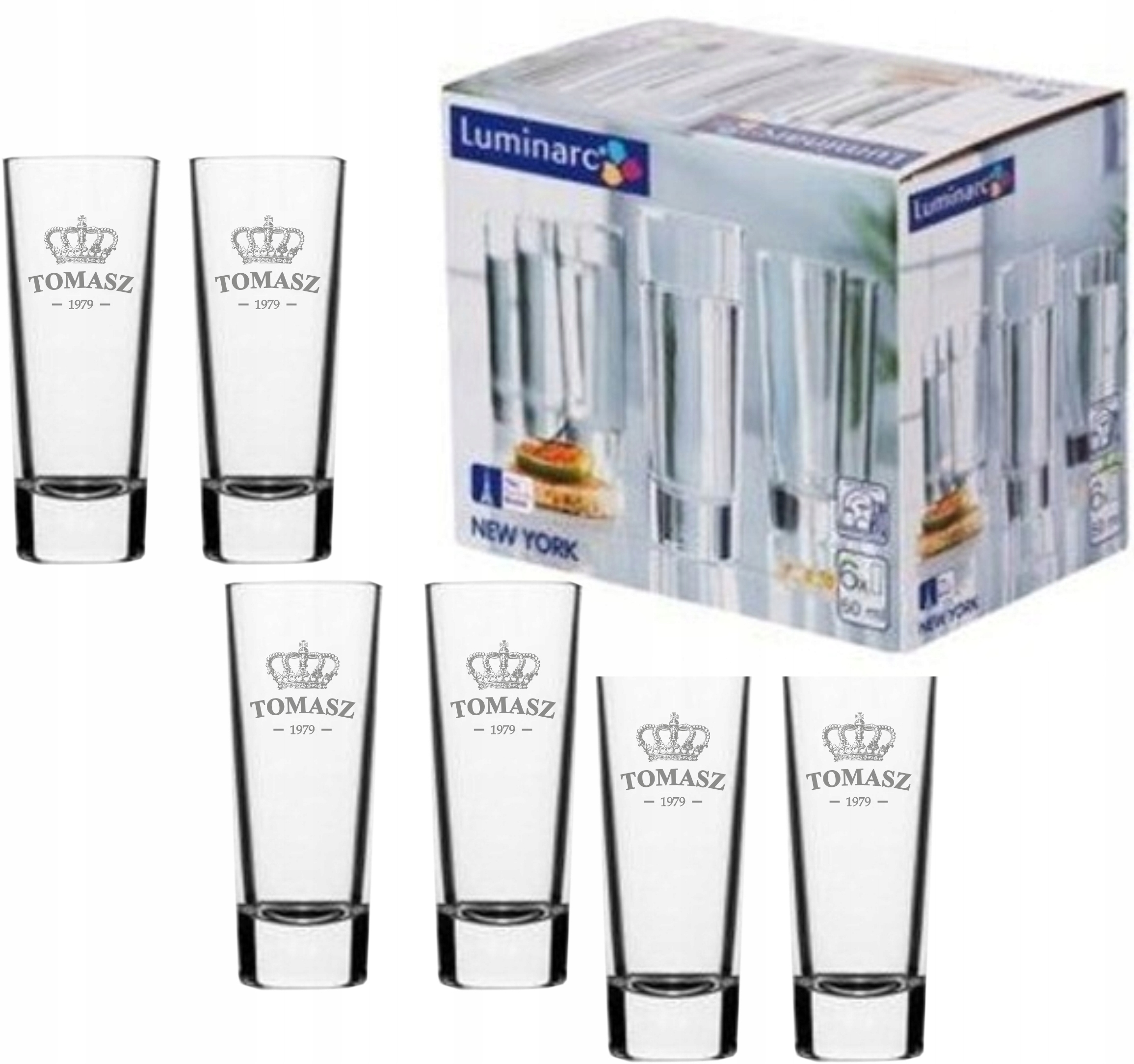 

Kieliszki Z Grawerem Do Nelewki Wódki Likieru 50ml