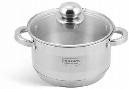 

Mały Garnek Stalowy 2.7L/18cm Indukcja Edenberg