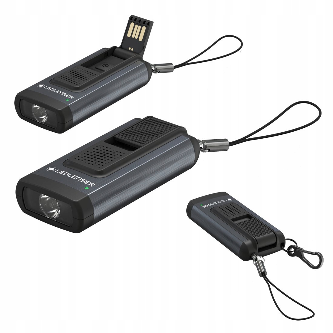 Mocna Latarka Brelok Ledlenser K6R Safety 400LM Alarm Usb IP2X Aluminium