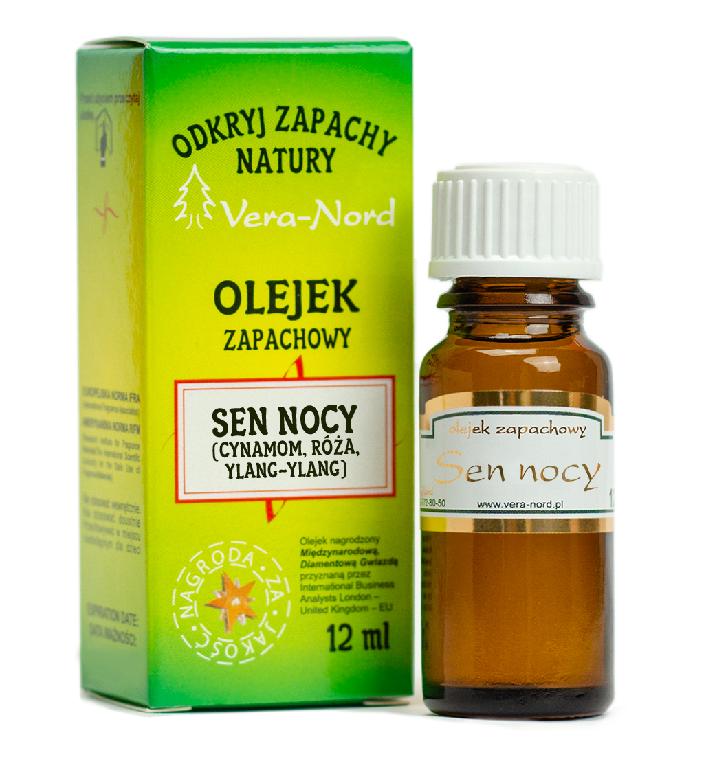 

Naturalny Olejek Zapachowy Sen Nocy 12ML