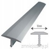 LISTWA ANODOWANA SREBRNA T18-250 cm