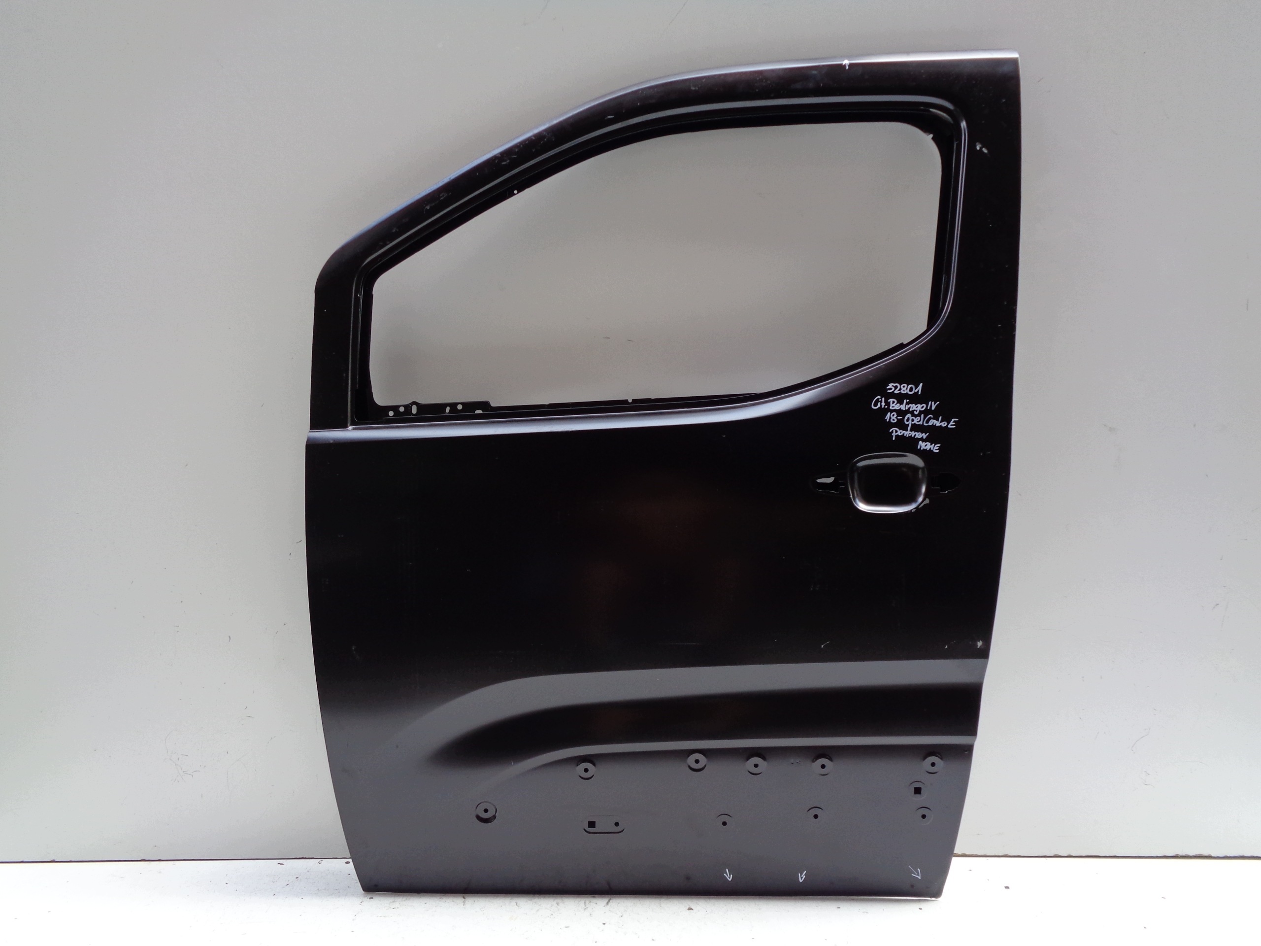 NO-WE-- door left front CITROEN BERLINGO IV 18- COMBO E PARTNER 52801