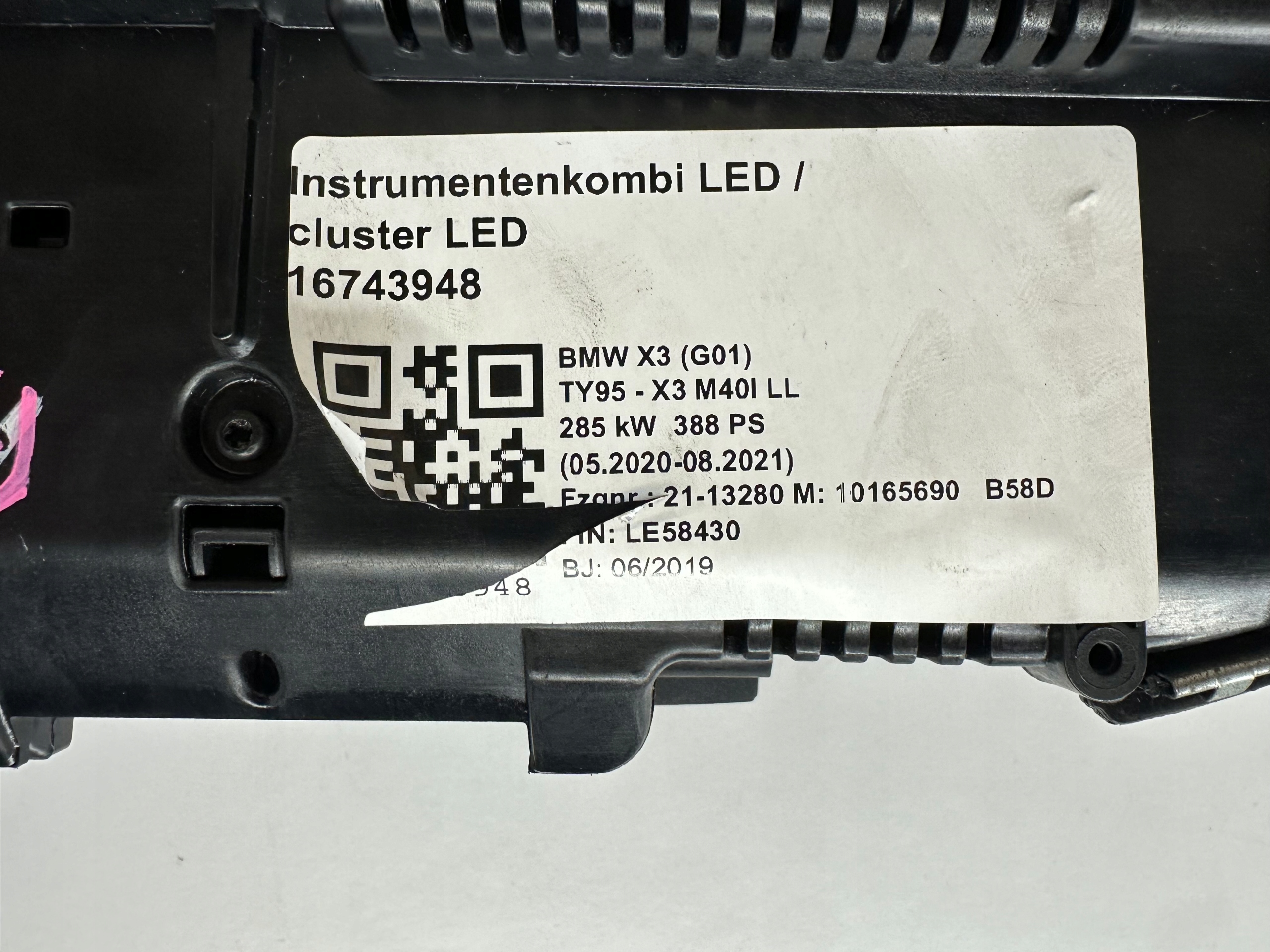 BMW G11 G01 G05 dials clock 9437306