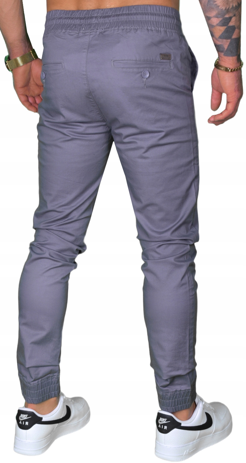 MĘSKIE SPODNIE JOGGERY JEANSY BOJÓWKI ELASTYCZNE JAKOŚĆ Marka M.Sara