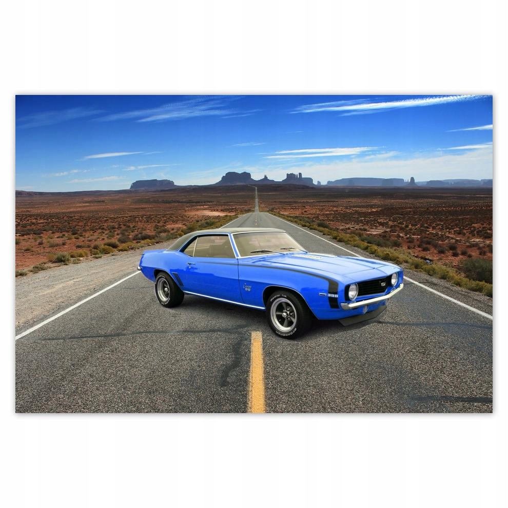 

Plakat 93x62 Niebieski Chevrolet Ss