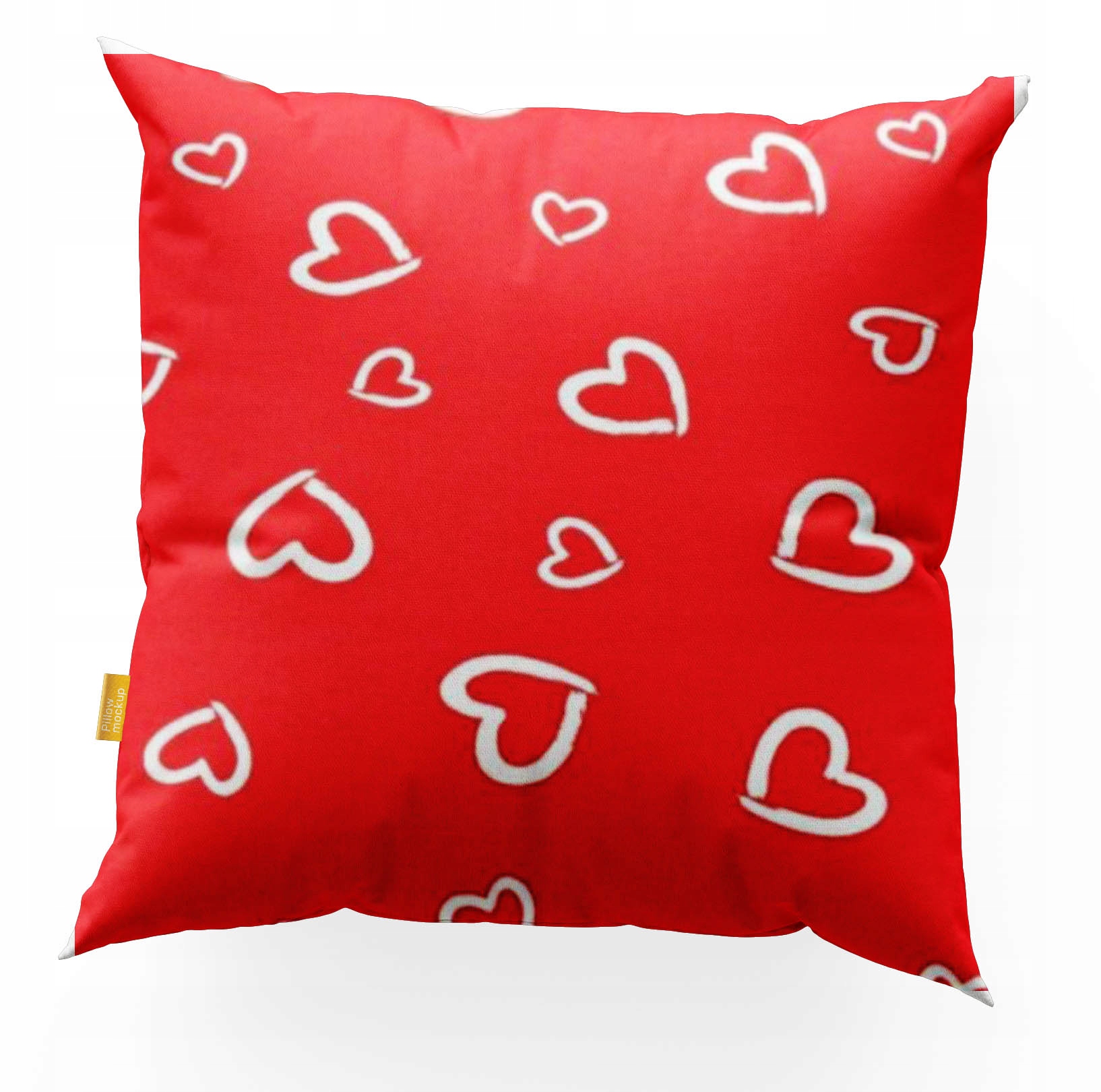 

Poszewka na poduszke 40x40 cm.Serca.