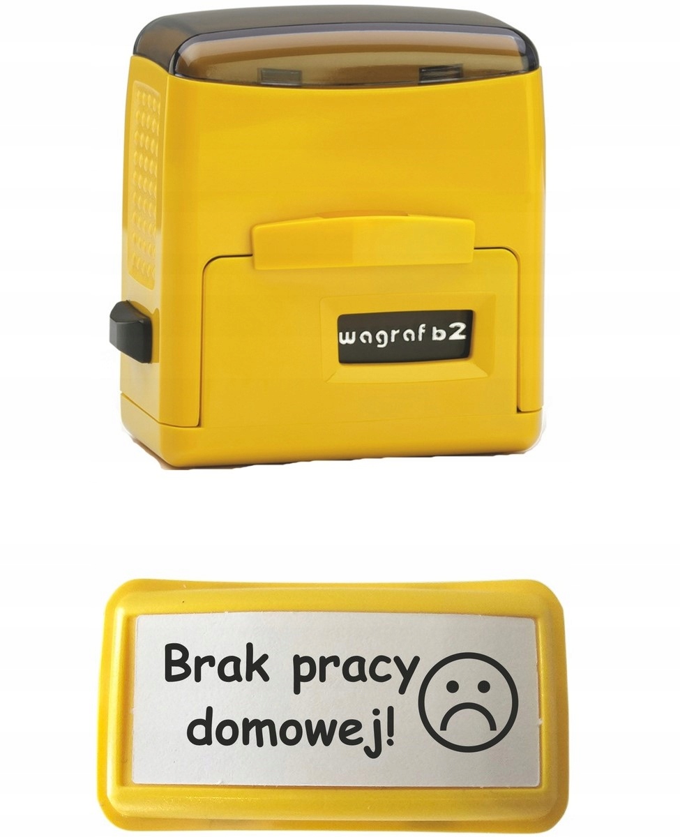 Pieczątka motywująca - BRAK PRACY DOMOWEJ