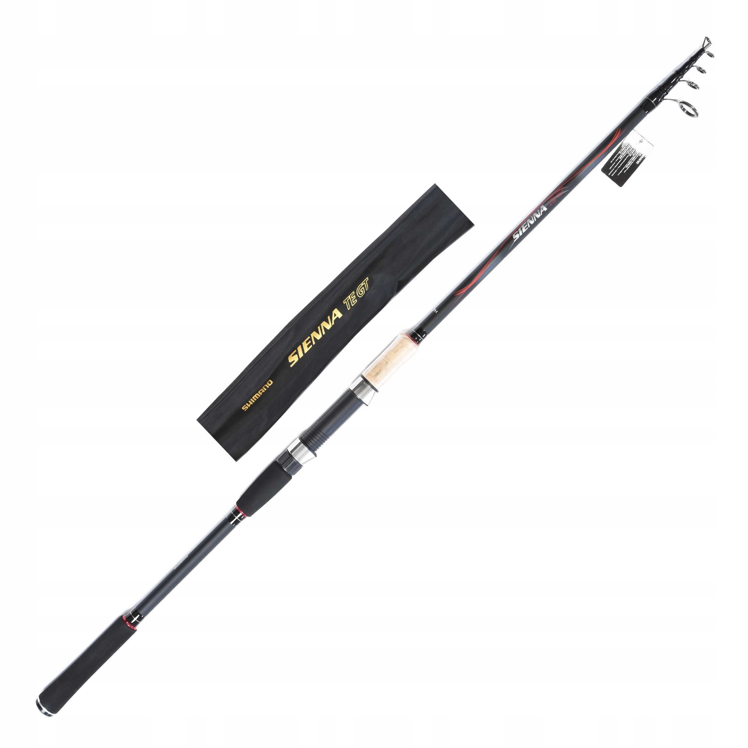 Wędka teleskopowa uniwersalna Shimano Sienna Ar Tegt Wrap 2.70m 30-60g