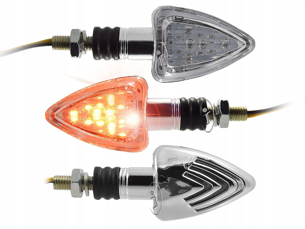 

Kierunkowskaz Motocyklowy Led Stzałka Chrom Homolo