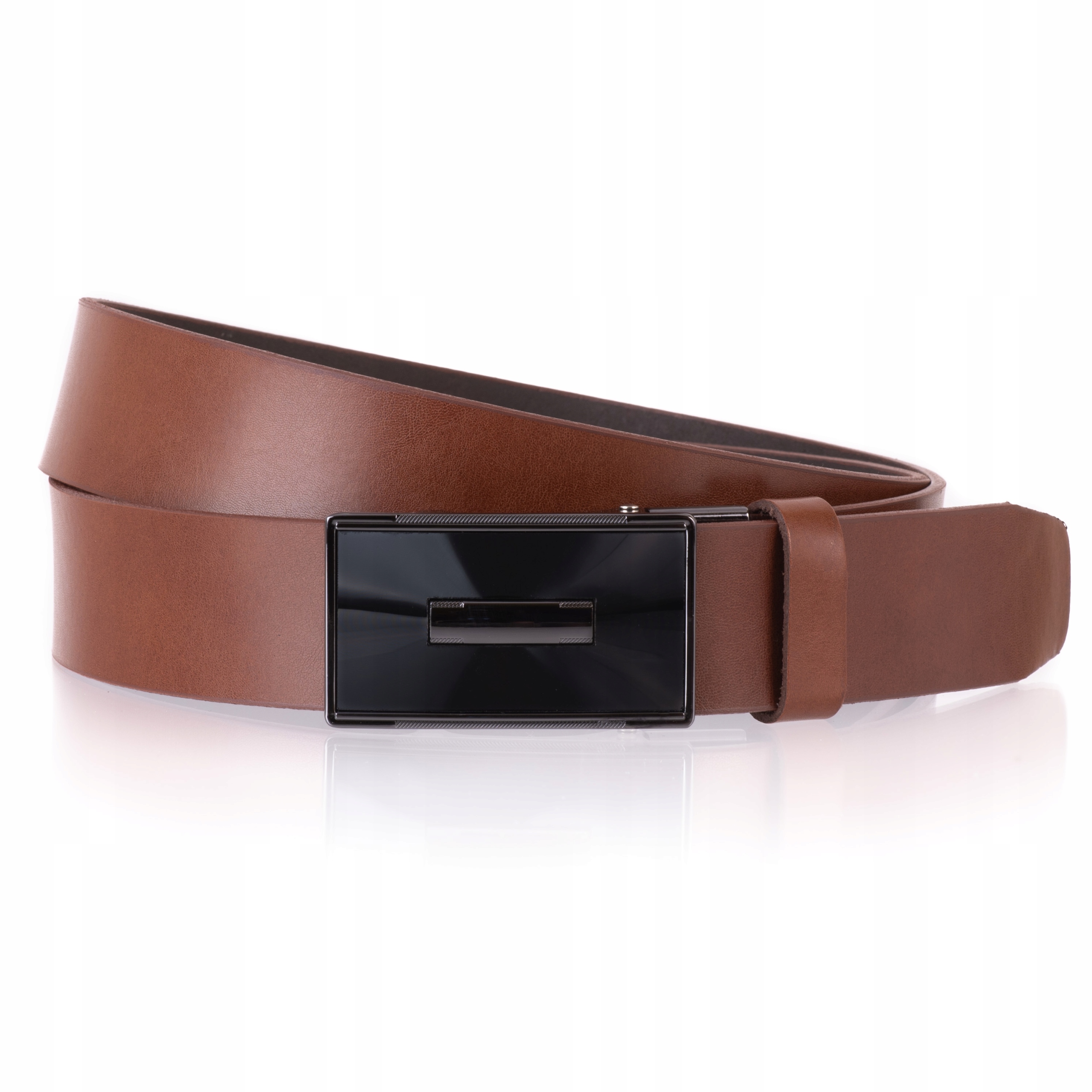 

Skórzany Długi Pasek garnitur Automat obwód 125