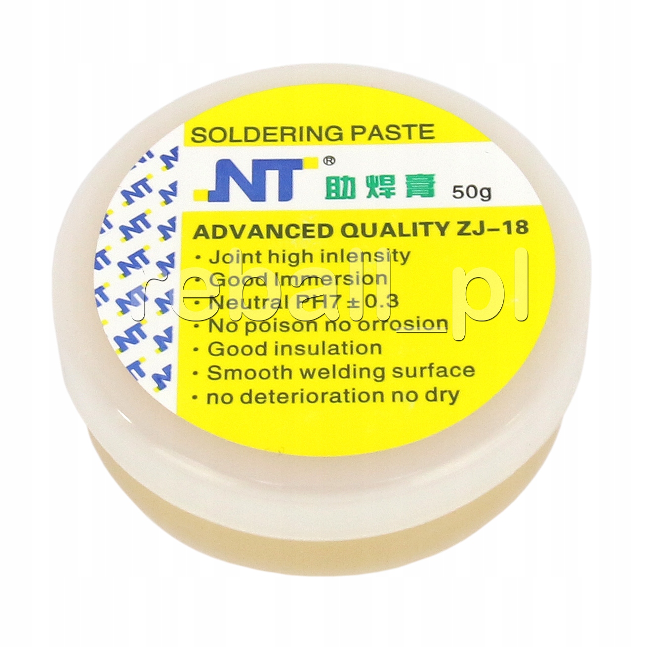 SERWISOWY PODSTAWOWY ZESTAW AKCESORII DO LUTOWANIA Nazwa GROTY 900M CYNA 16g PASTA 50g PODSTAWKA