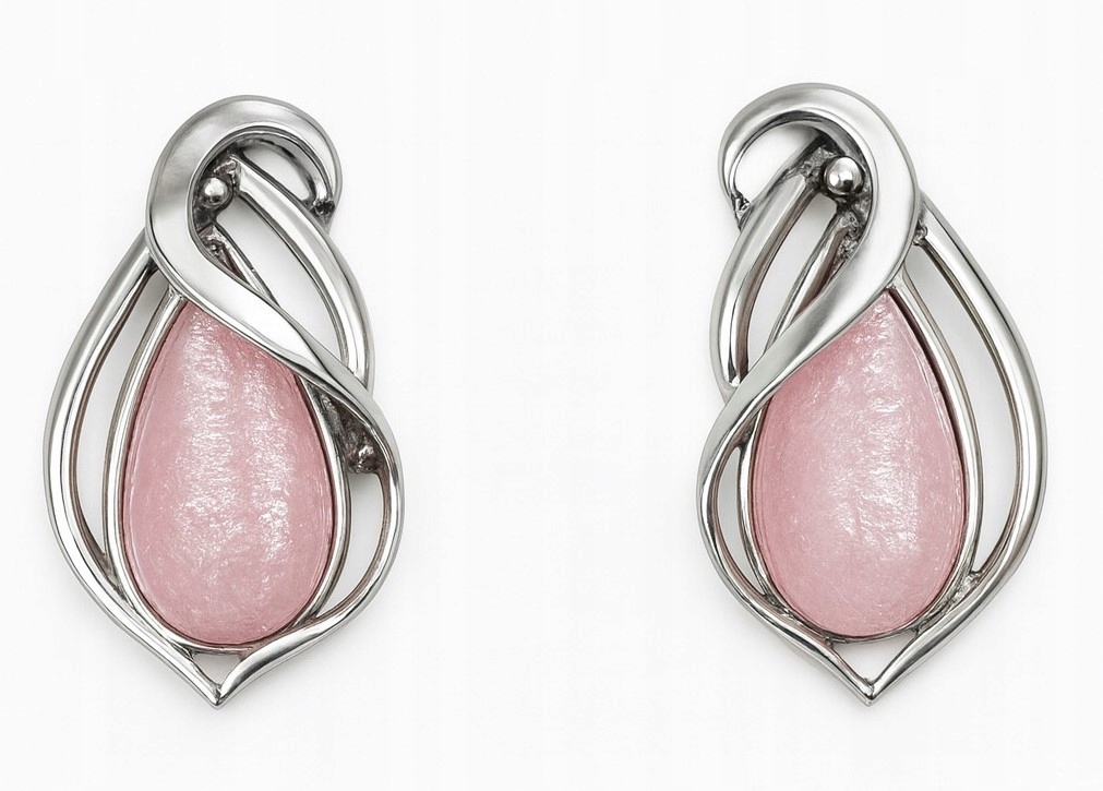 Stříbrné Náušnice Hedvábné K450